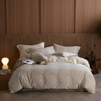 Jacquard Linen-Cotton Bed Sets