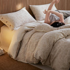 Jacquard Linen-Cotton Bed Sets