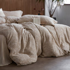 Jacquard Linen-Cotton Bed Sets