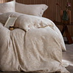Jacquard Linen-Cotton Bed Sets