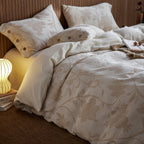 Jacquard Linen-Cotton Bed Sets