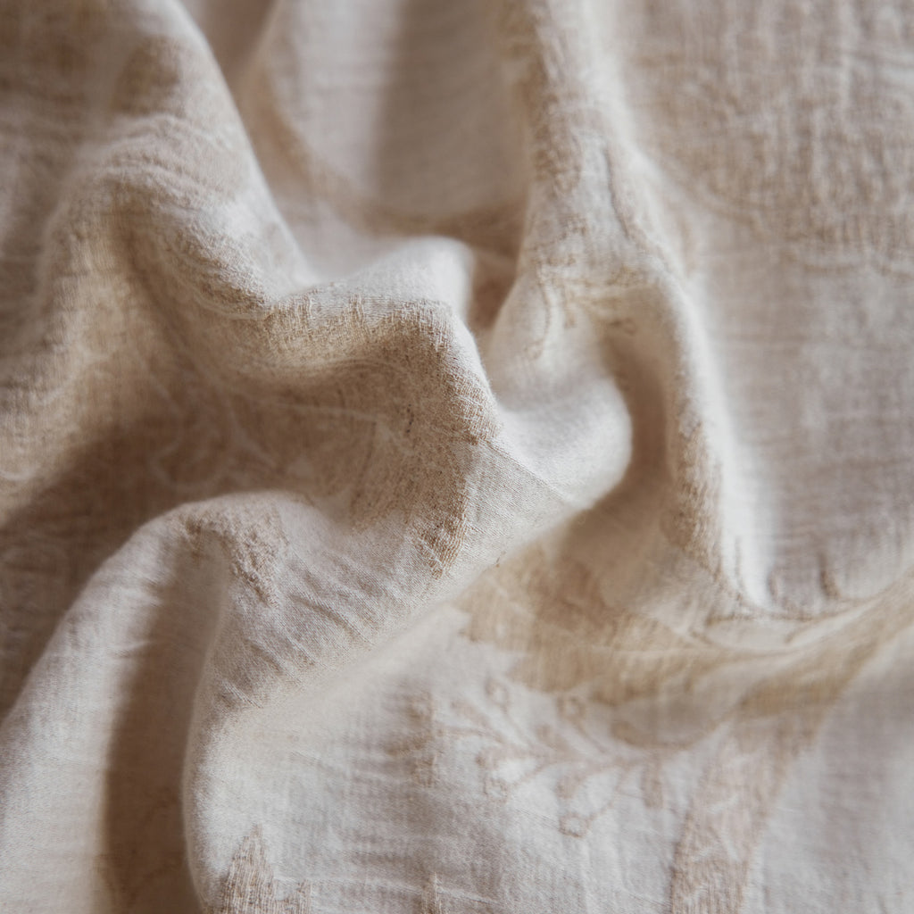 Jacquard Linen-Cotton Bed Sets